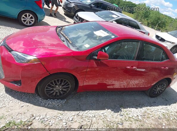 2T1BURHEXHC913660 2017 TOYOTA COROLLA Red 