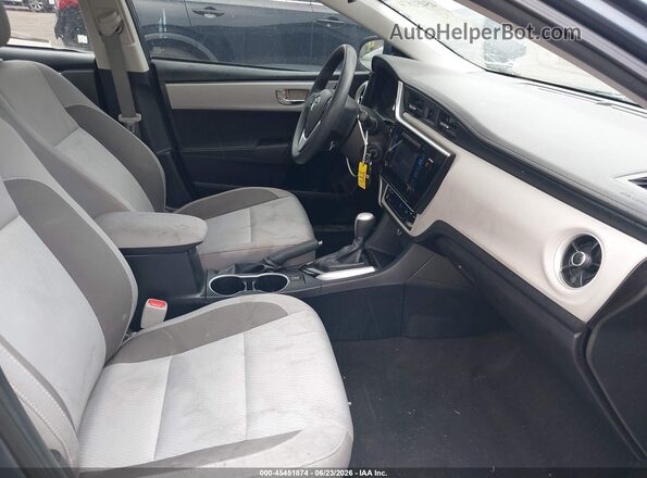 2T1BURHEXHC940552 2017 TOYOTA COROLLA Blue Vista interior delantera