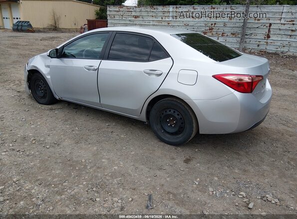 2T1BURHEXHC941121 2017 TOYOTA COROLLA Silver Tył lewy