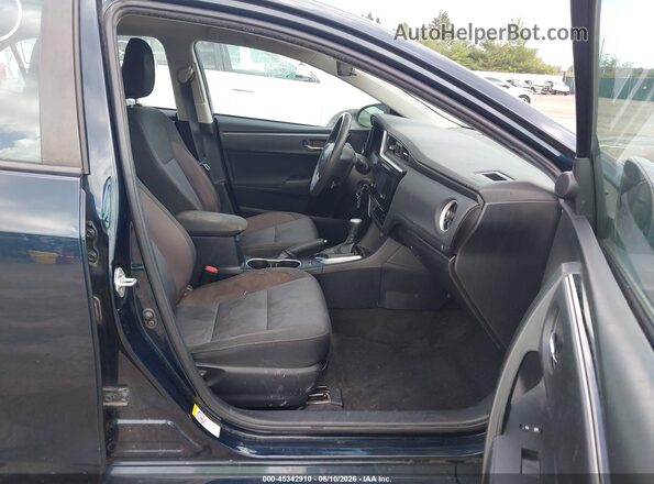 2T1BURHEXJC009023 2018 TOYOTA COROLLA Navy Widok wnętrza z przodu