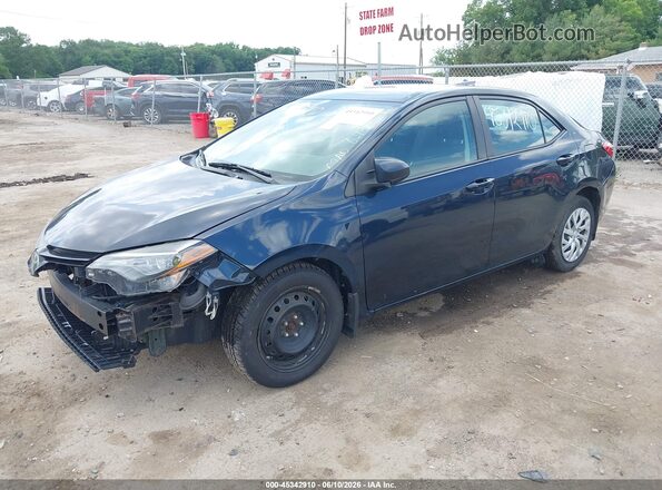 2T1BURHEXJC009023 2018 TOYOTA COROLLA Navy Przód lewy