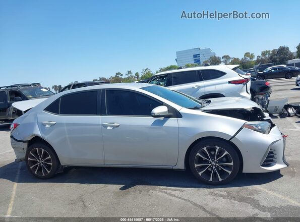 2T1BURHEXJC019082 2018 TOYOTA COROLLA Серебряный Панорамный вид салона 360°