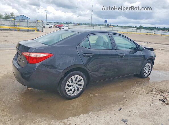 2T1BURHEXJC023455 2018 TOYOTA COROLLA Black Задня права чверть
