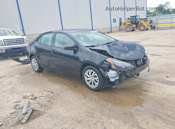 2T1BURHEXJC023455 2018 TOYOTA COROLLA Black Передня права чверть
