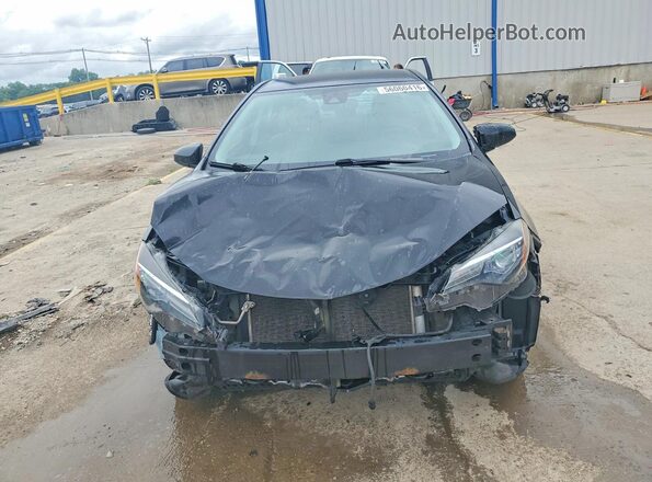 2T1BURHEXJC023455 2018 TOYOTA COROLLA Black Вид спереду