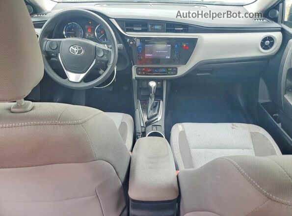 2T1BURHEXJC023455 2018 TOYOTA COROLLA Black Вид панелі приладів