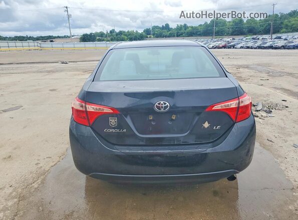2T1BURHEXJC023455 2018 TOYOTA COROLLA Black Вид ззаду