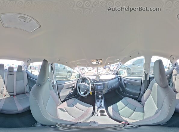 2T1BURHEXJC045617 2018 TOYOTA COROLLA Silver VIN კოდის სტიკერის ხედი