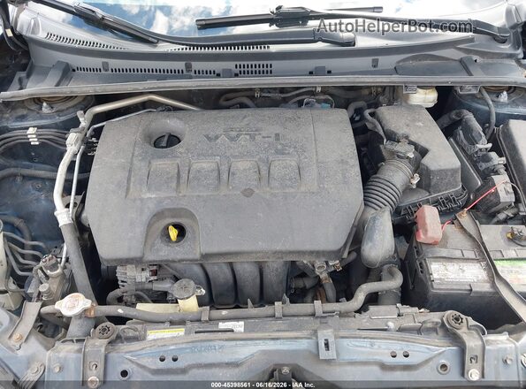 2T1BURHEXJC051501 2018 TOYOTA COROLLA Blue Rear view