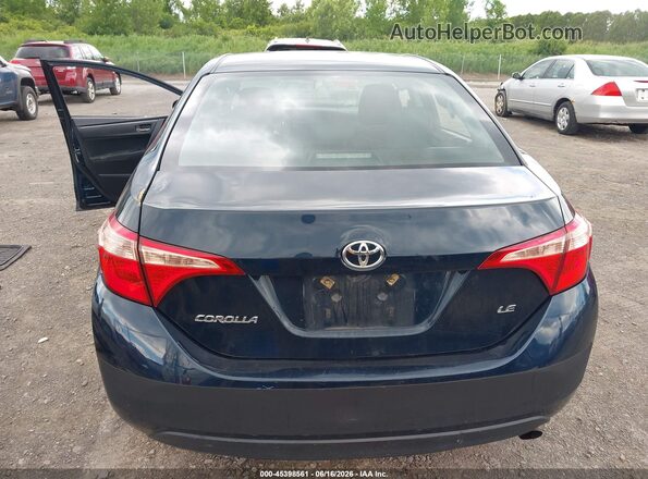 2T1BURHEXJC051501 2018 TOYOTA COROLLA Blue Front view