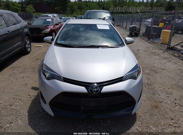 2T1BURHEXJC078567 2018 TOYOTA COROLLA Gray Widok deski rozdzielczej