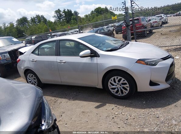 2T1BURHEXJC078567 2018 TOYOTA COROLLA Gray Widok zestawu wskaźników