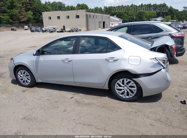 2T1BURHEXJC078567 2018 TOYOTA COROLLA Gray Widok wnętrza z tyłu