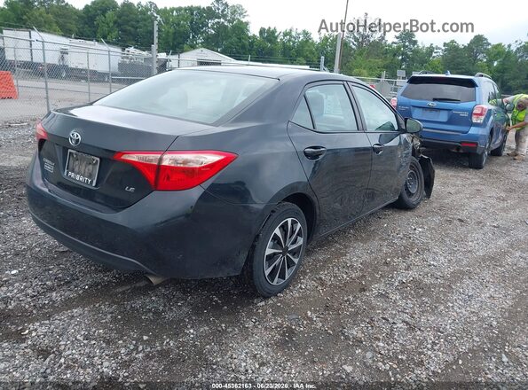 2T1BURHEXJC101572 2018 TOYOTA COROLLA Black Հետևի աջ