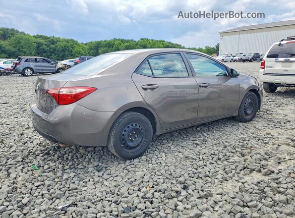 2T1BURHEXJC973928 2018 TOYOTA COROLLA Brown უკანა მარჯვენა