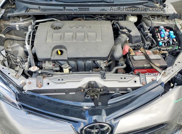 2T1BURHEXJC973928 2018 TOYOTA COROLLA Brown უკანა სალონის ხედი