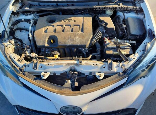 2T1BURHEXKC152071 2019 TOYOTA COROLLA White Rear interior view