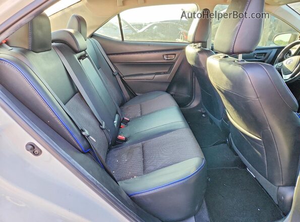 2T1BURHEXKC152071 2019 TOYOTA COROLLA White Rear seats view