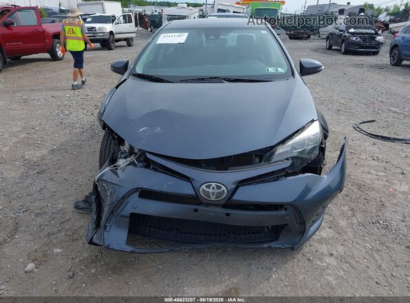 2T1BURHEXKC178198 2019 TOYOTA COROLLA Серый Вид панели приборов