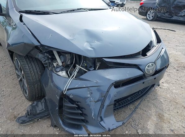2T1BURHEXKC178198 2019 TOYOTA COROLLA Серый Вид спереди