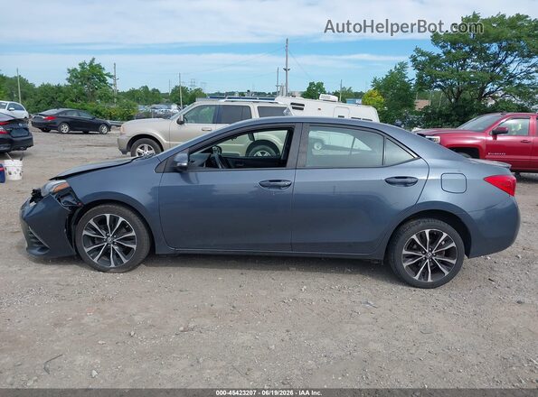 2T1BURHEXKC178198 2019 TOYOTA COROLLA Серый Вид задней части салона