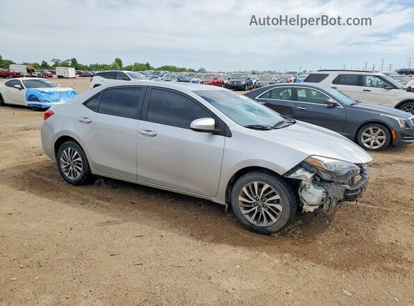 2T1BURHEXKC193008 2019 TOYOTA COROLLA Silver Przód prawy