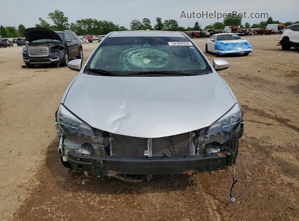 2T1BURHEXKC193008 2019 TOYOTA COROLLA Silver Widok z przodu