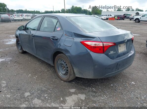 2T1BURHEXKC198094 2019 TOYOTA COROLLA Gray Trasero izquierdo