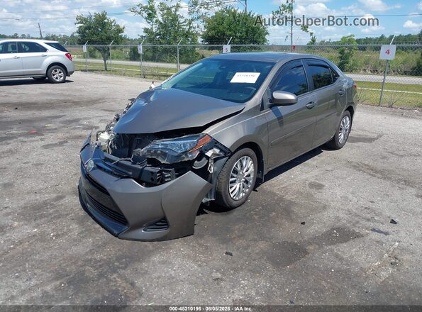2T1BURHEXKC222829 2019 TOYOTA COROLLA Tan Front left