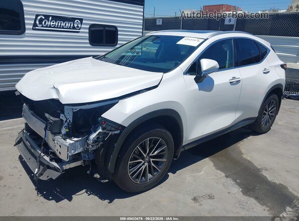 2T2ADCAZ0SC025427 2025 LEXUS NX 250 White Առջևի ձախ երեք քառորդ տեսարան