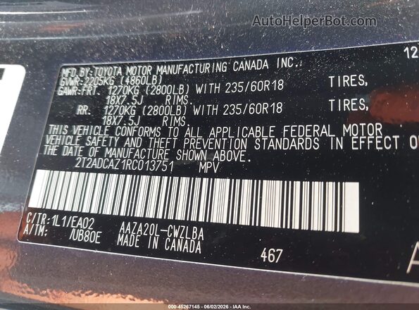 2T2ADCAZ1RC013751 2024 LEXUS NX 250 Gray Engine compartment view