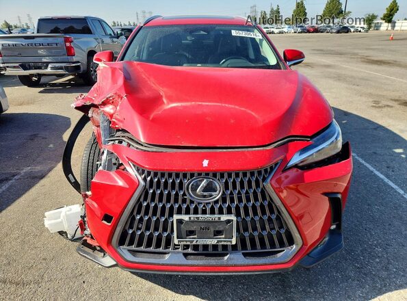 2T2ADCAZ8SC021187 2025 LEXUS NX Red 