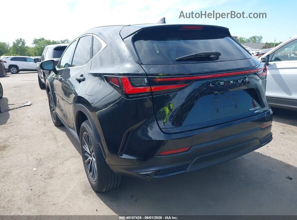 2T2ADCEZXPC002626 2023 LEXUS NX 250 Black Trasero izquierdo