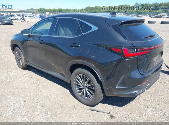 2T2AGCEZ7SC065991 2025 LEXUS NX 350 Black Rear left