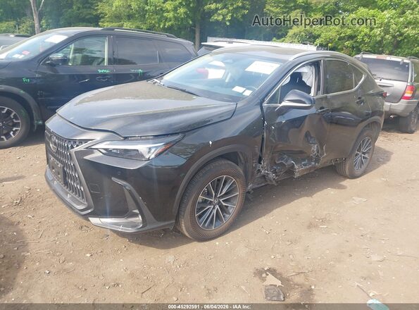 2T2AGCEZ9SC094053 2025 LEXUS NX 350 Black Առջևի ձախ երեք քառորդ տեսարան