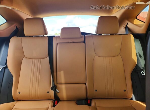 2T2AKCEZ6SC053801 2025 LEXUS NX Black Rear seats view