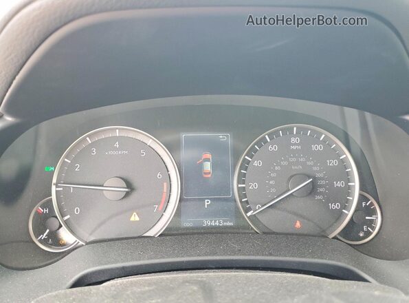 2T2AZMAA5MC188580 2021 LEXUS RX Gray Instrument cluster view