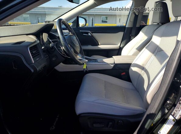 2T2AZMAA5NC240808 2022 LEXUS RX Black Widok wnętrza z przodu