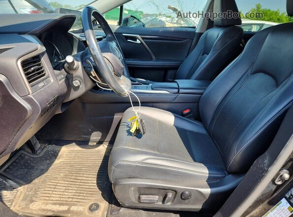 2T2AZMDA5MC290473 2021 LEXUS RX Black წინა სალონის ხედი