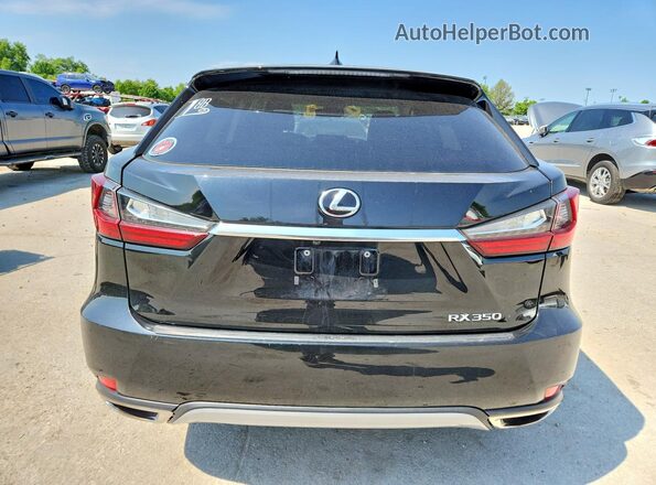 2T2AZMDA5MC290473 2021 LEXUS RX Black უკანა ხედი