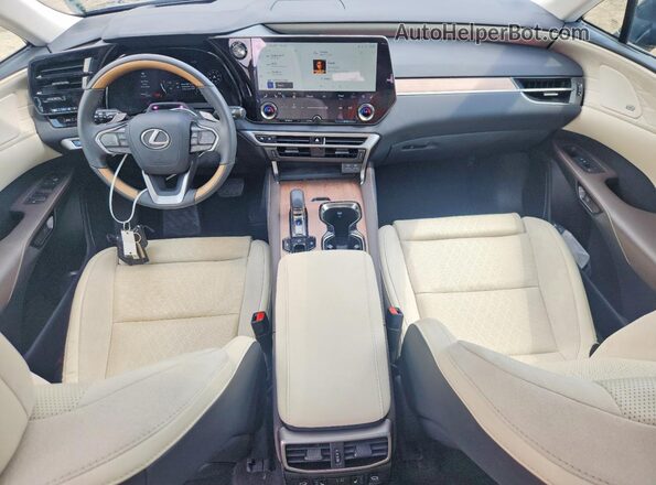 2T2BAMBA2SC055766 2025 LEXUS RX Blue Вид панелі приладів