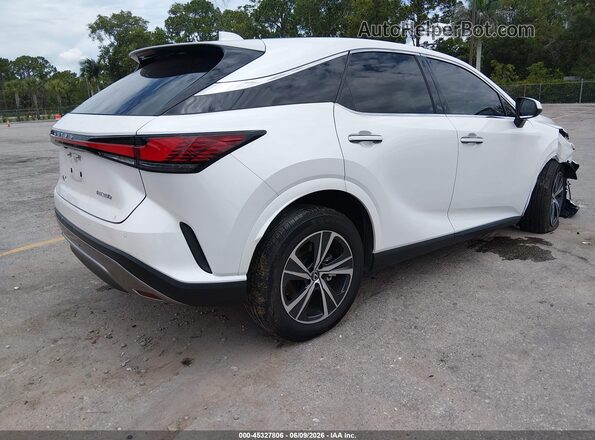 2T2BAMBA2SC058179 2025 LEXUS RX 350 White Trasero derecho