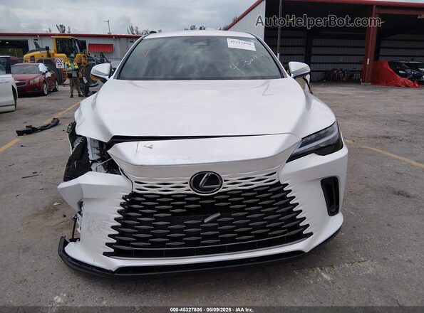 2T2BAMBA2SC058179 2025 LEXUS RX 350 White Vista del cuadro de instrumentos
