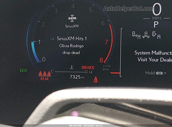 2T2BAMBA2SC060126 2025 LEXUS RX 350 White 
