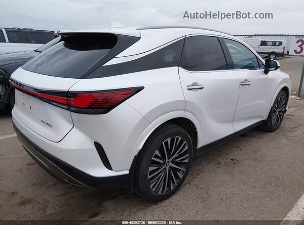 2T2BAMBA4RC037179 2024 LEXUS RX 350 White Rear right