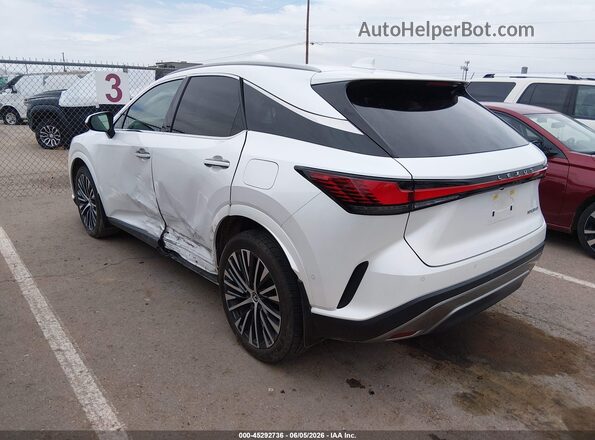 2T2BAMBA4RC037179 2024 LEXUS RX 350 White Rear left