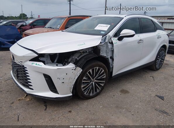 2T2BAMBA4SC059382 2025 LEXUS RX 350 White Vista tres cuartos delantera izquierda