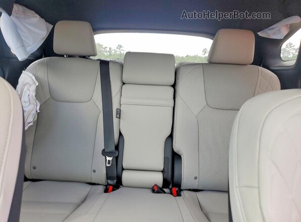 2T2BAMBA5PC004446 2023 LEXUS RX Black Вид задніх сидінь