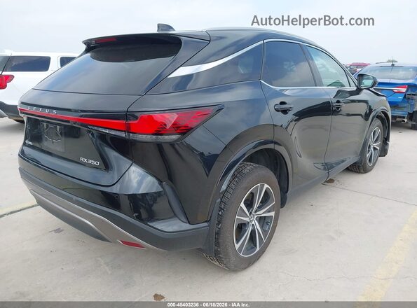 2T2BAMBA5RC034789 2024 LEXUS RX 350 Black Trasero derecho
