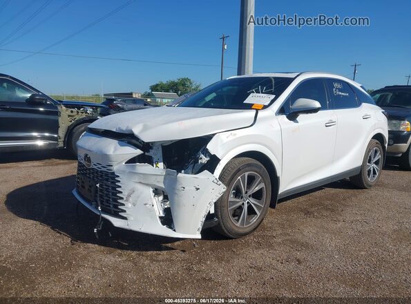 2T2BAMBA5TC073129 2026 LEXUS RX 350 White წინა მარცხენა ხედი სამი მეოთხედიდან